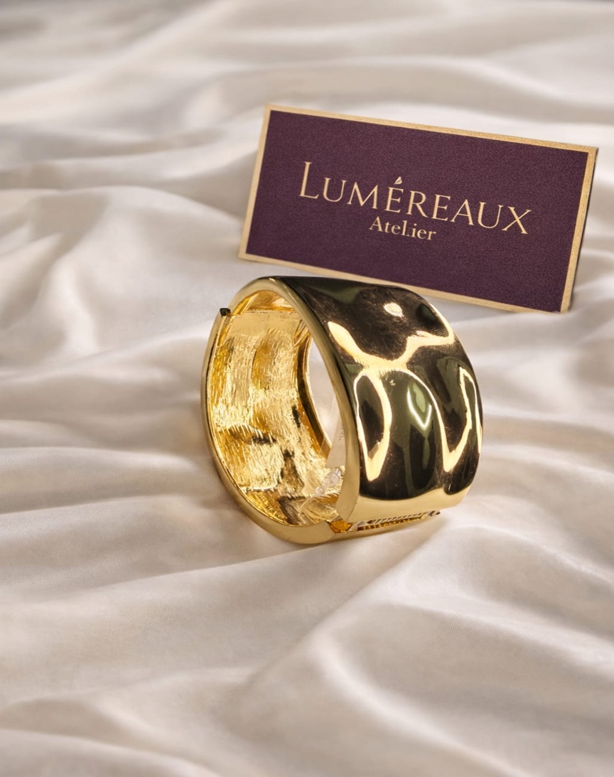 Brass Statement Bracelet