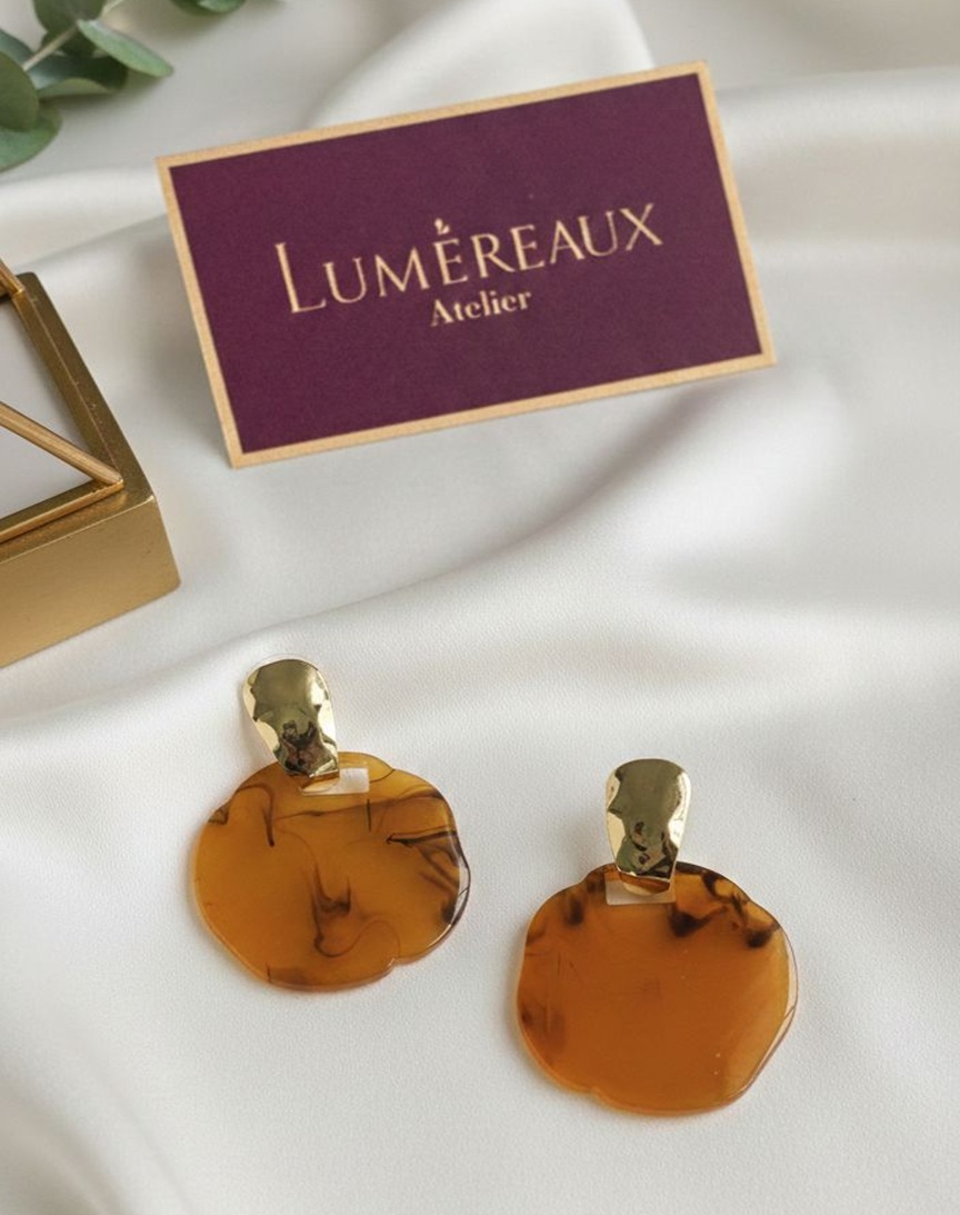 Honeyed Horizon Studs