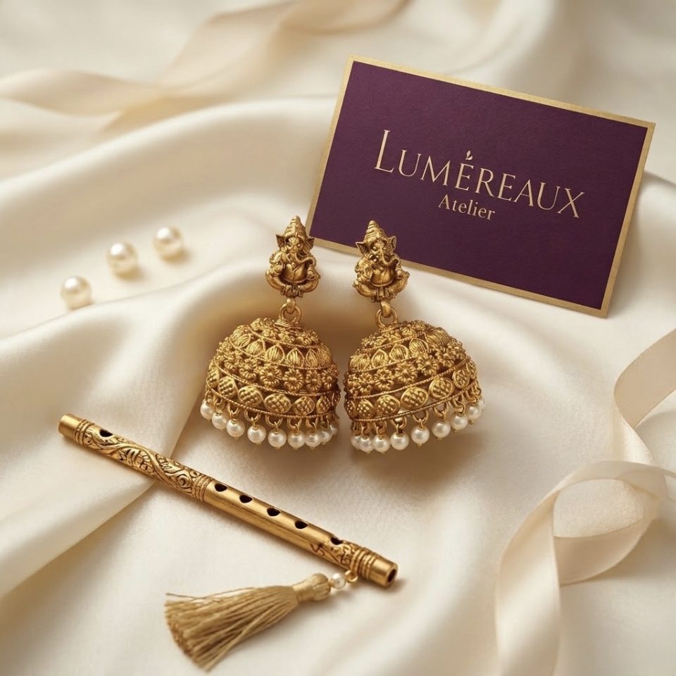 Imperial Vinayaka  Jhumkas