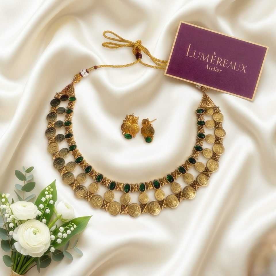 Emerald Coin Chocker