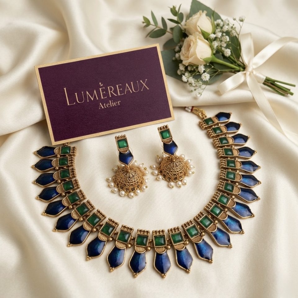 Deep Sea Emerald Set