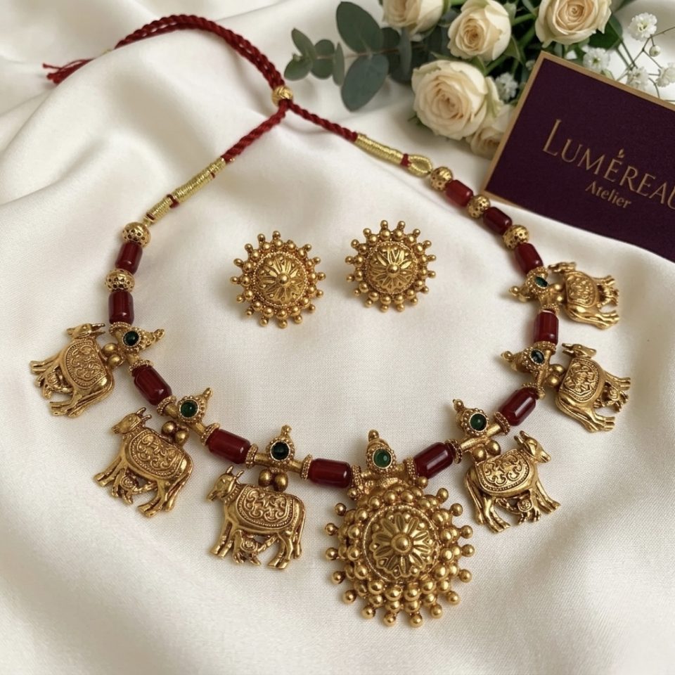 Temple Bloom Choker Set