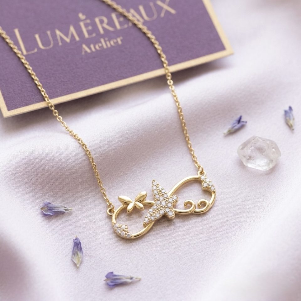 Serene Infinity Necklace