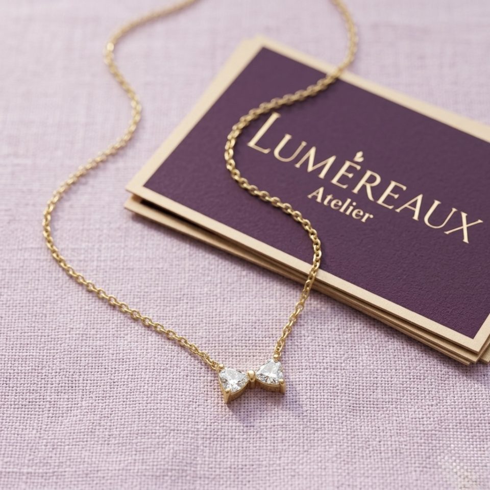 Adore Mini Bow Necklace
