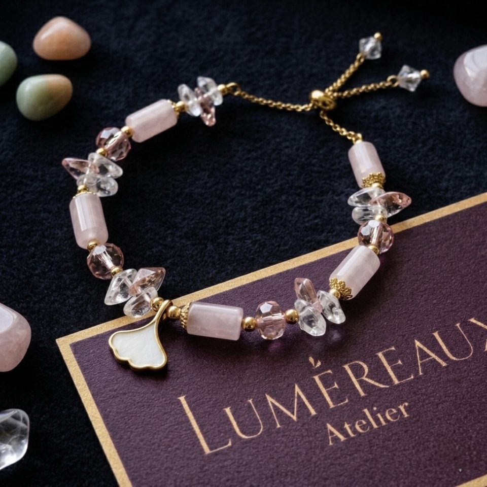 Rose Cylindre Bracelet