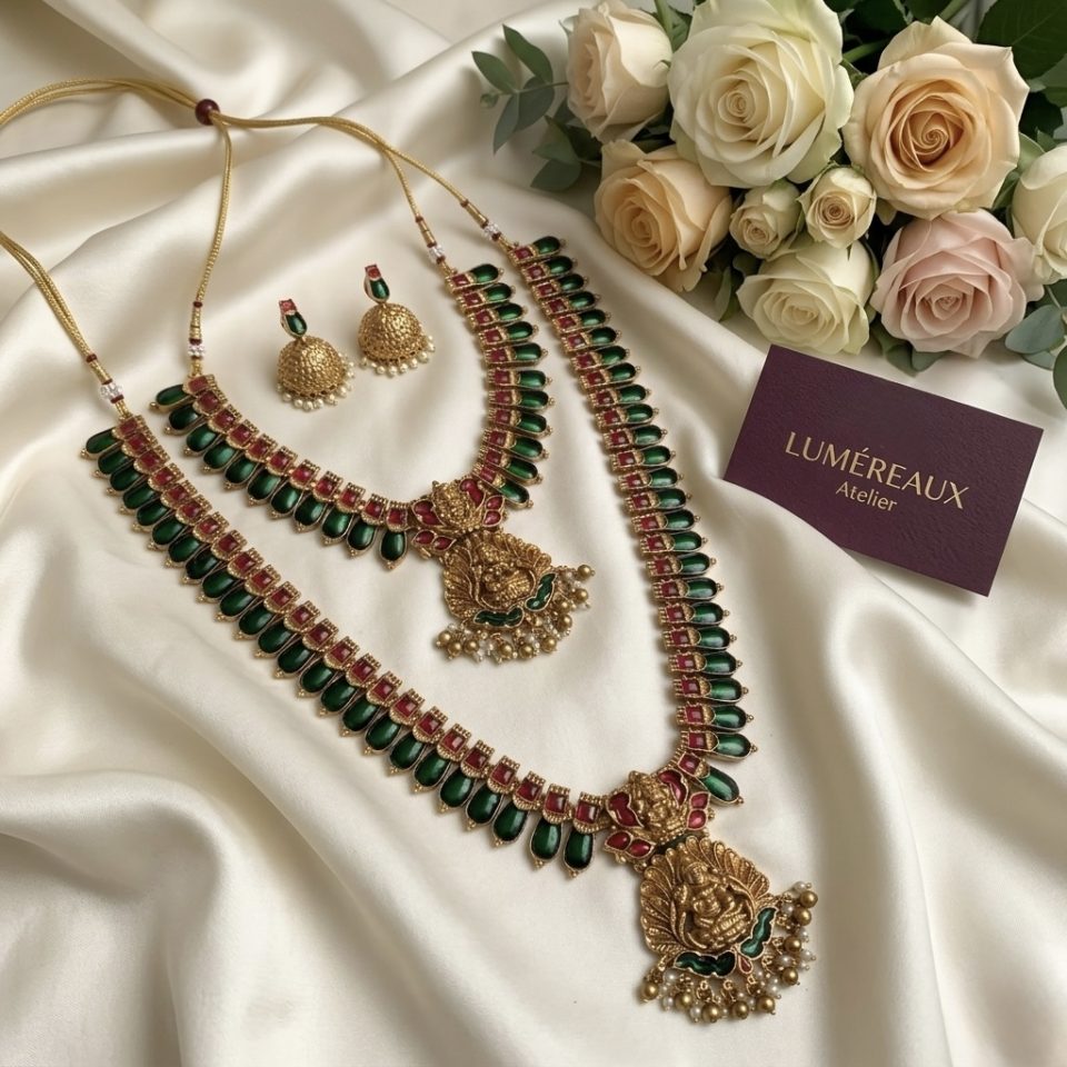 Iconic Green Empress Bridal Set
